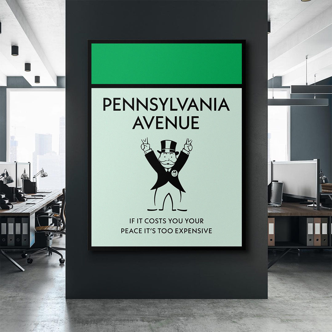 Pennsylvania Avenue canvas art