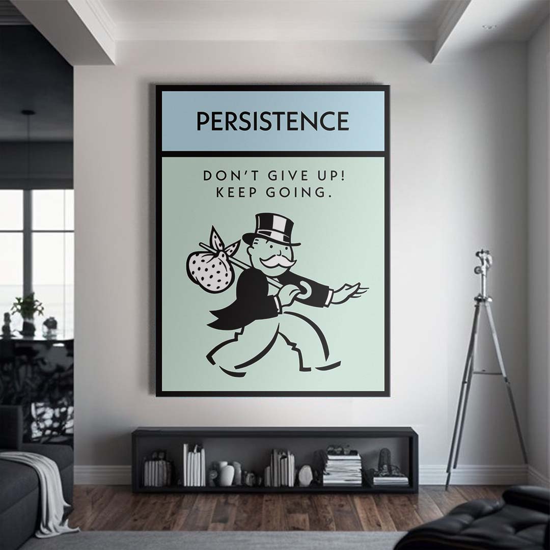 Persistence canvas art