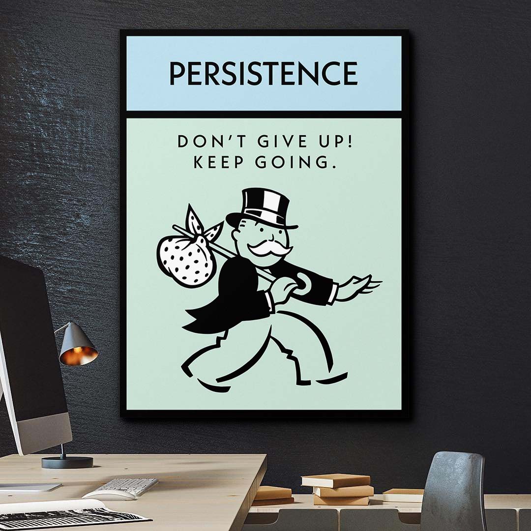 Persistence canvas art
