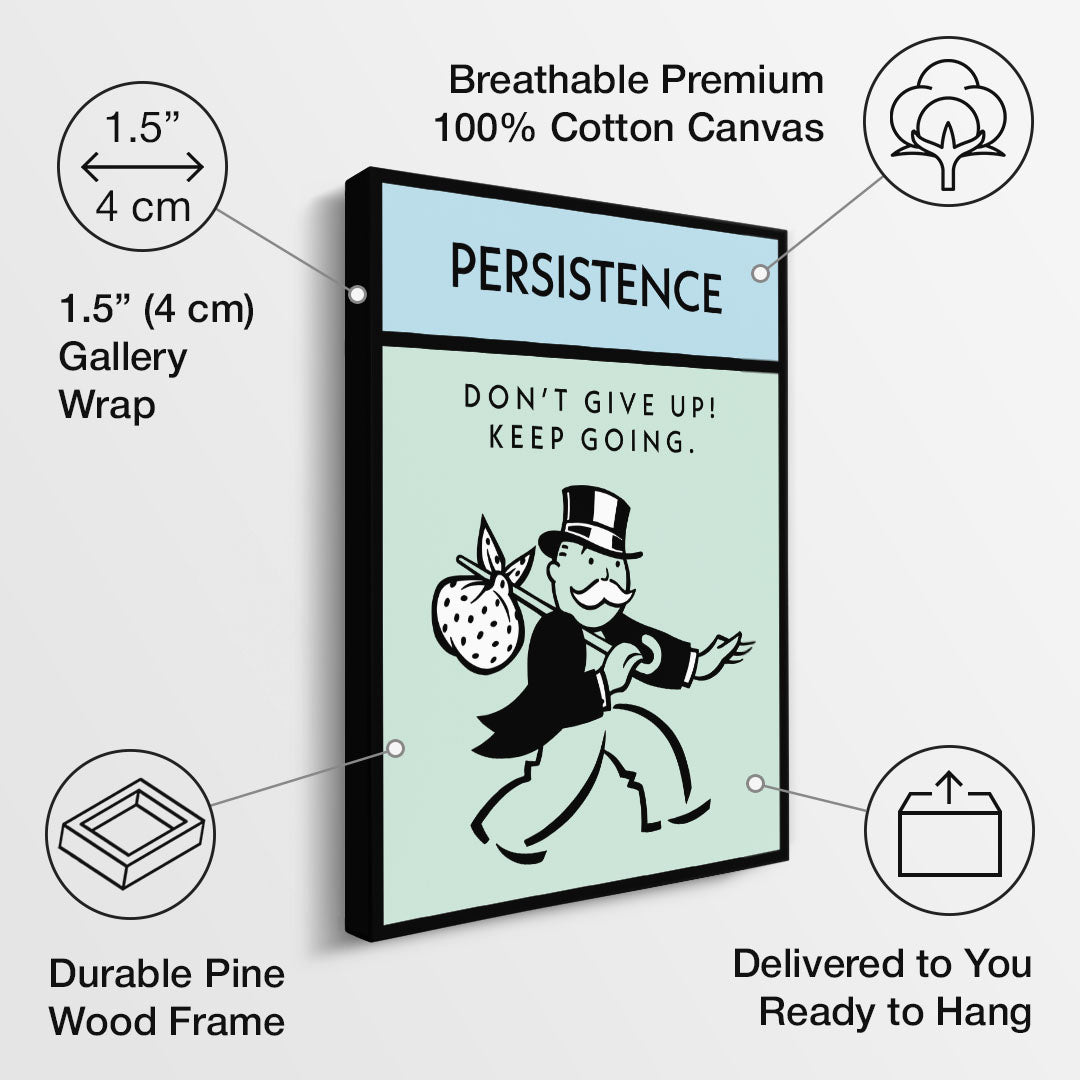 Persistence canvas art