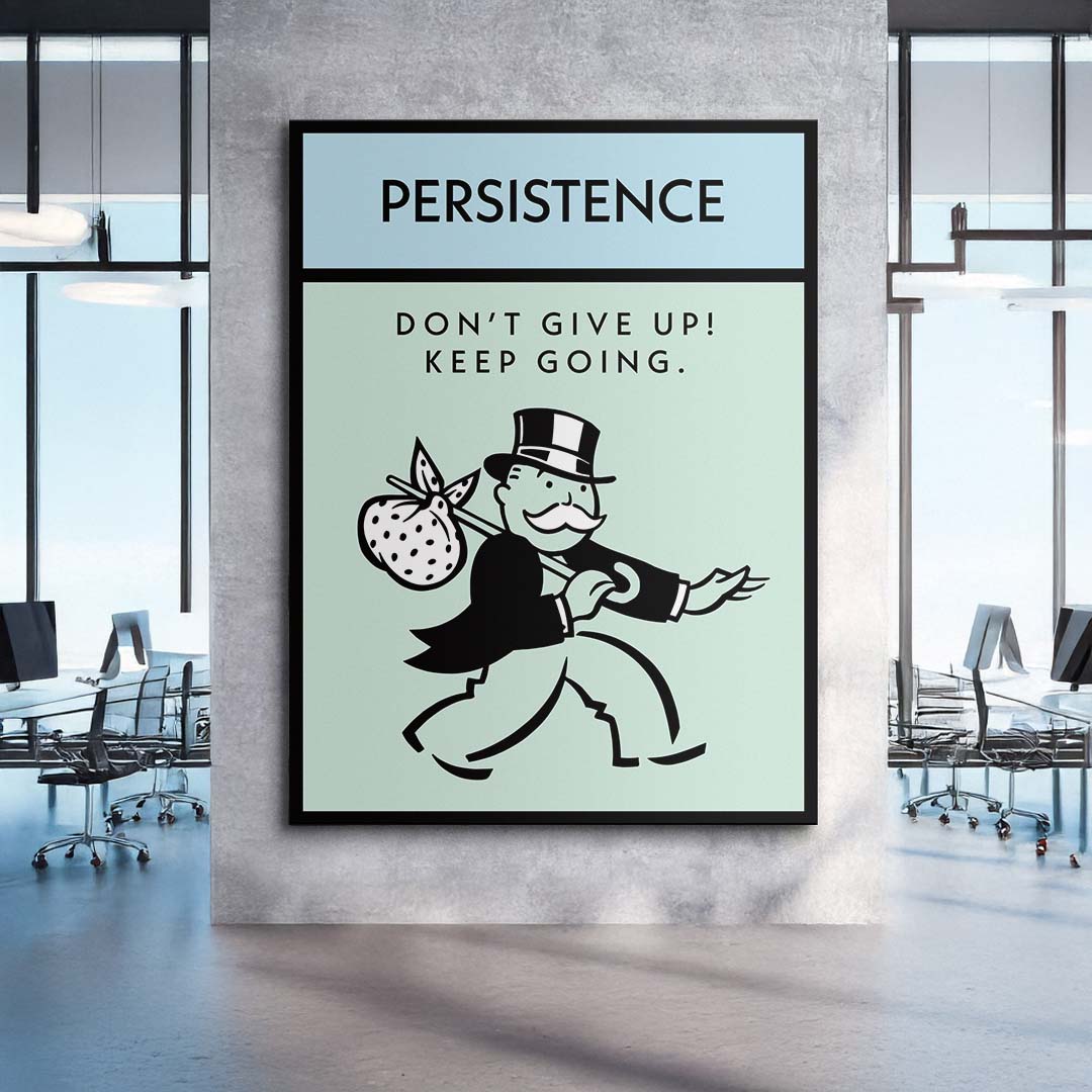 Persistence canvas art