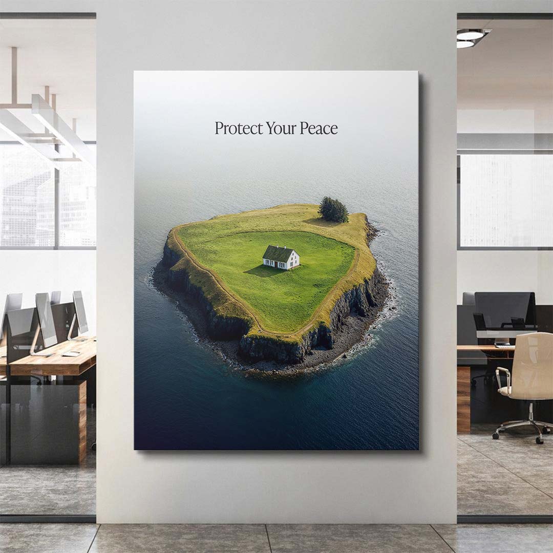 Protect Your Peace canvas art