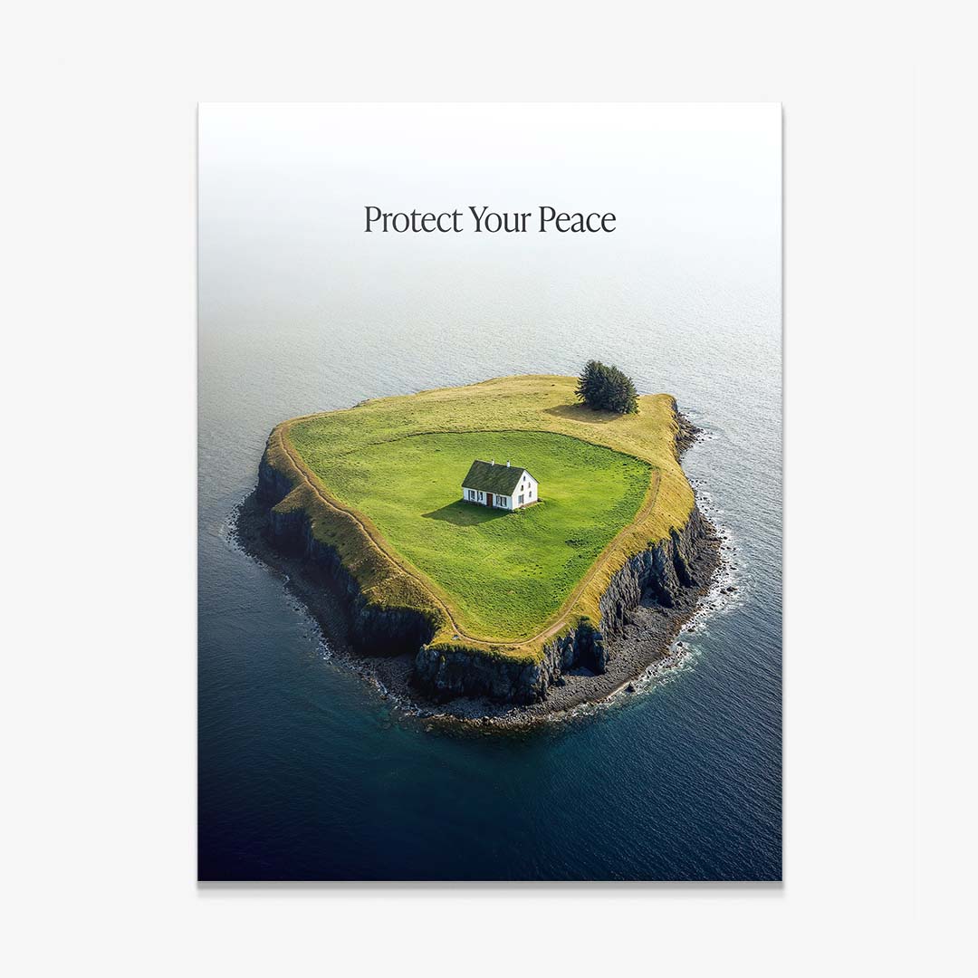 Protect Your Peace canvas art