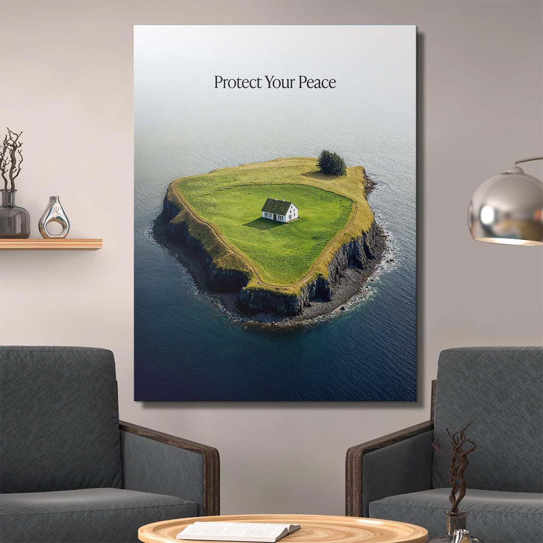 Protect Your Peace canvas art