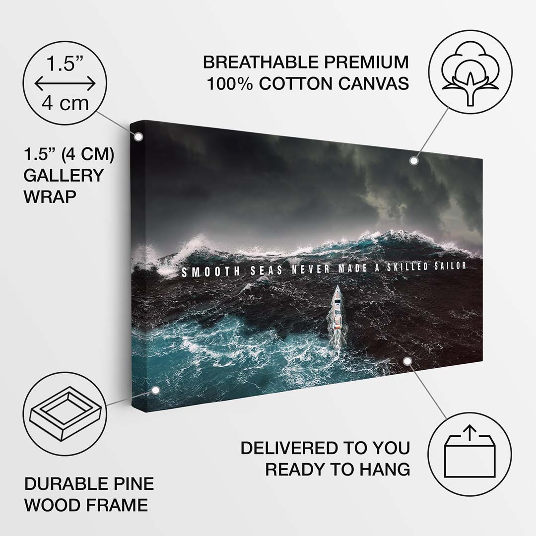 Smooth Seas canvas art