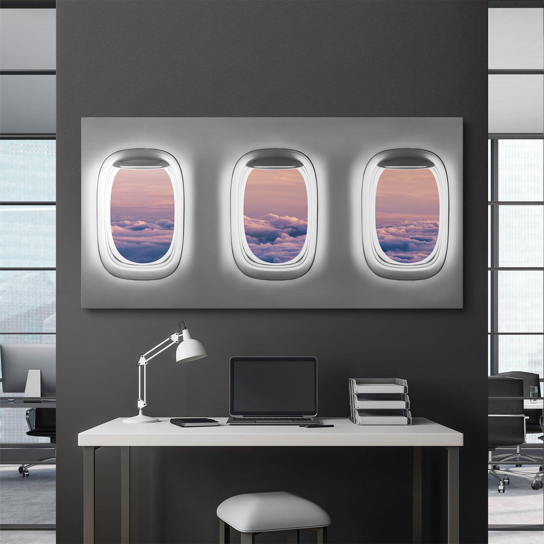 Window Seat (Clouds Edition) canvas art