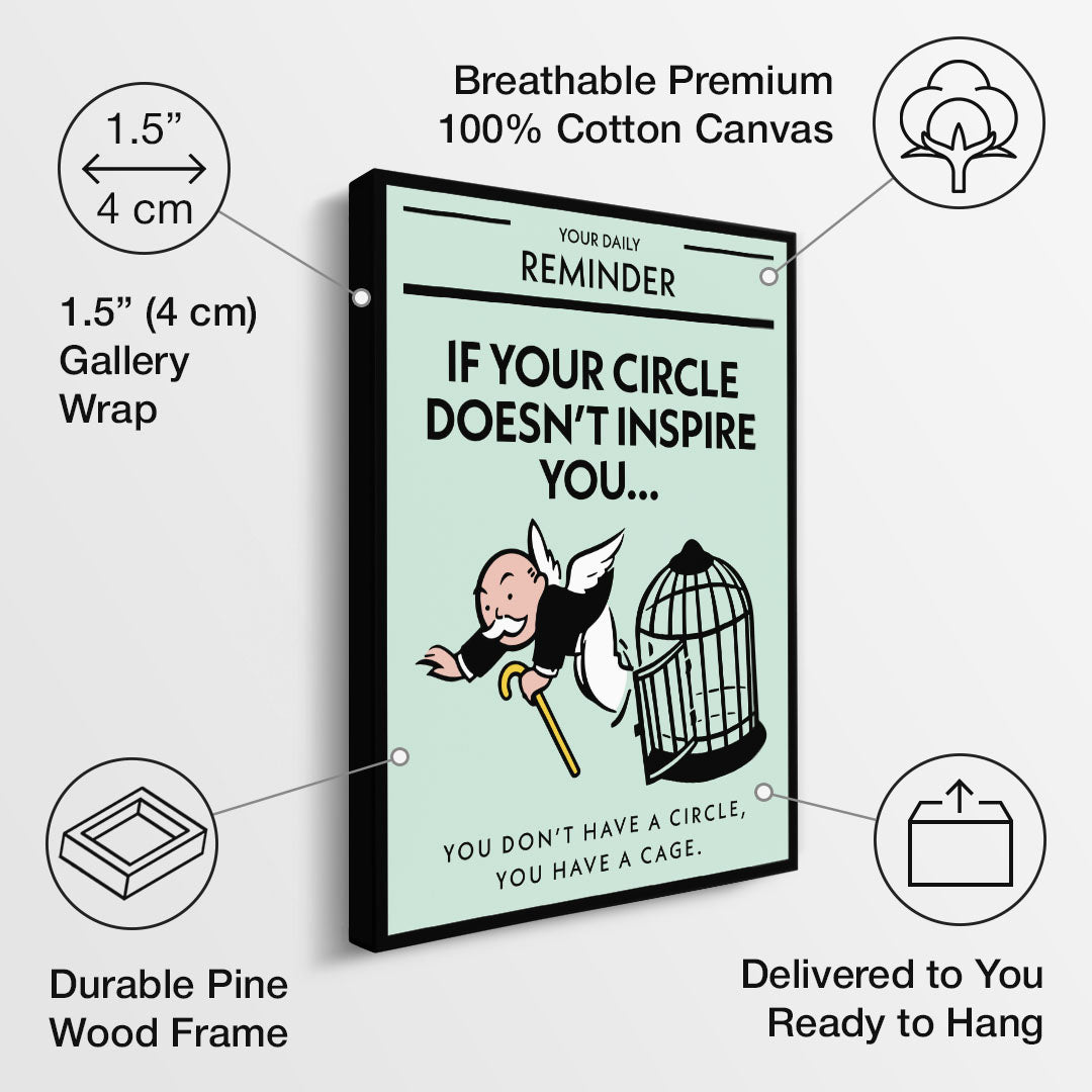 Your Cage canvas art