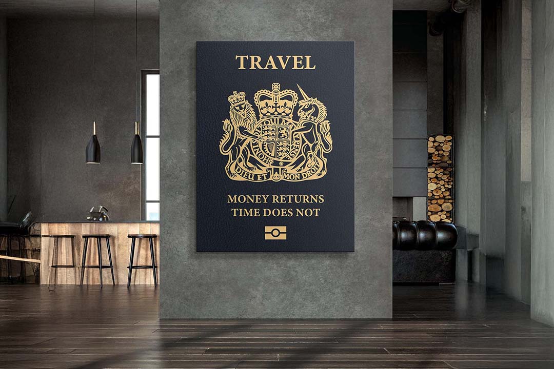 modern canvas art 2026 premium contemporary interior bold high-contrast design intent scale