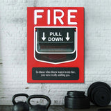 Add Gas canvas wall art