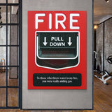 Add Gas canvas wall art