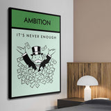 Ambition canvas wall art