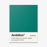 Ambition Palette canvas wall art