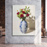 American Football Vase canvas wall art