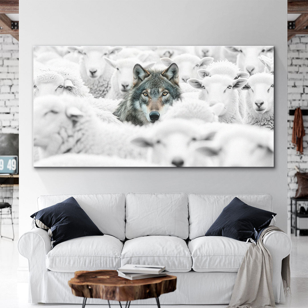 Among The Sheep canvas art