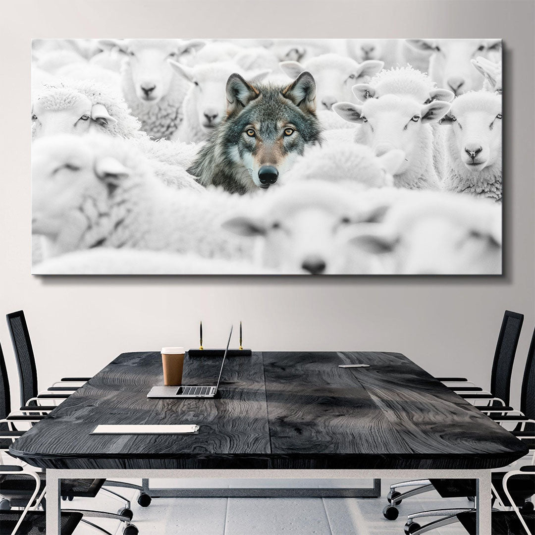 Among The Sheep canvas art