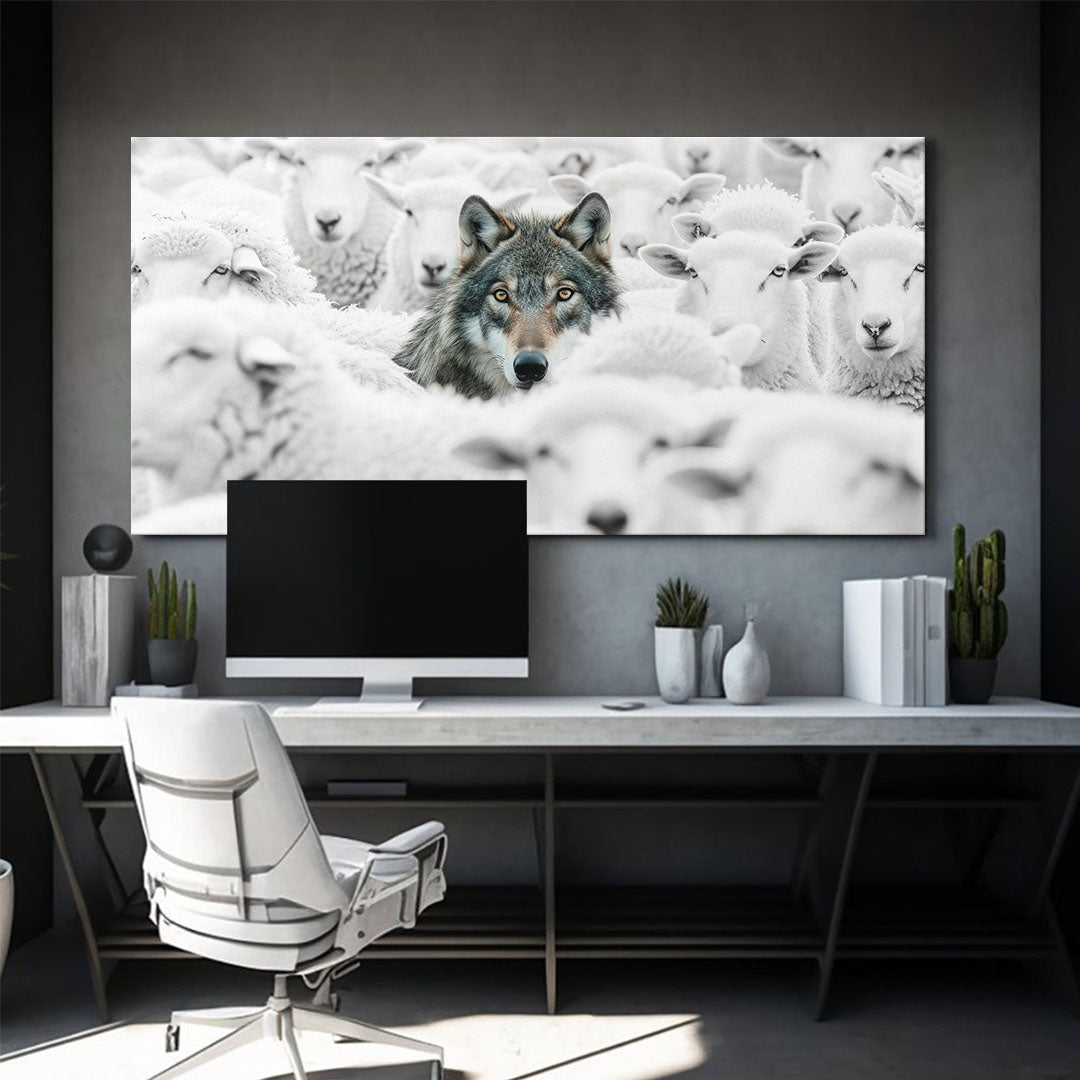 Among The Sheep canvas art