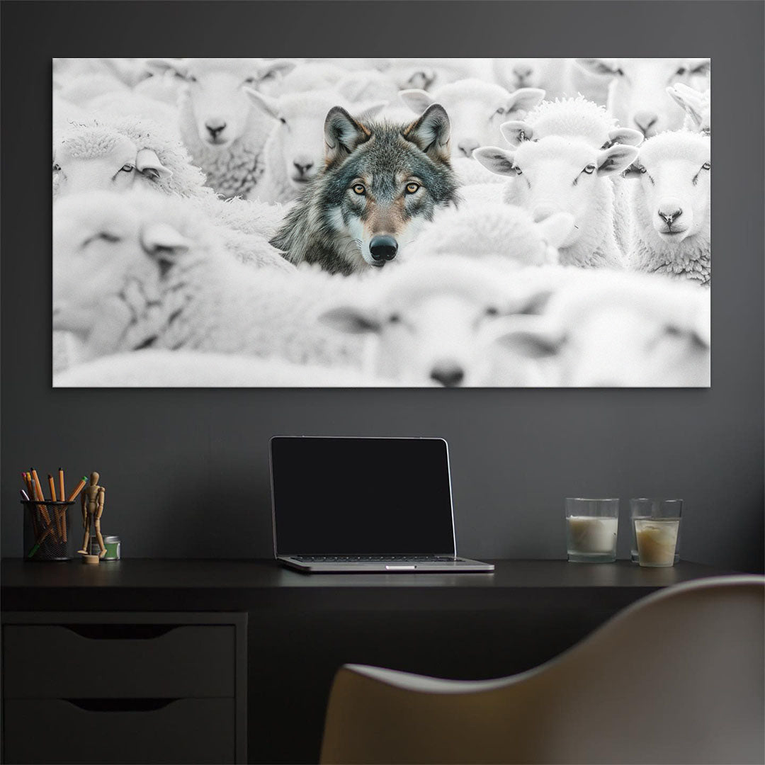 Among The Sheep canvas art