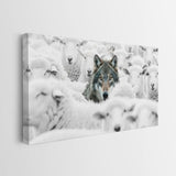 Among The Sheep canvas wall art