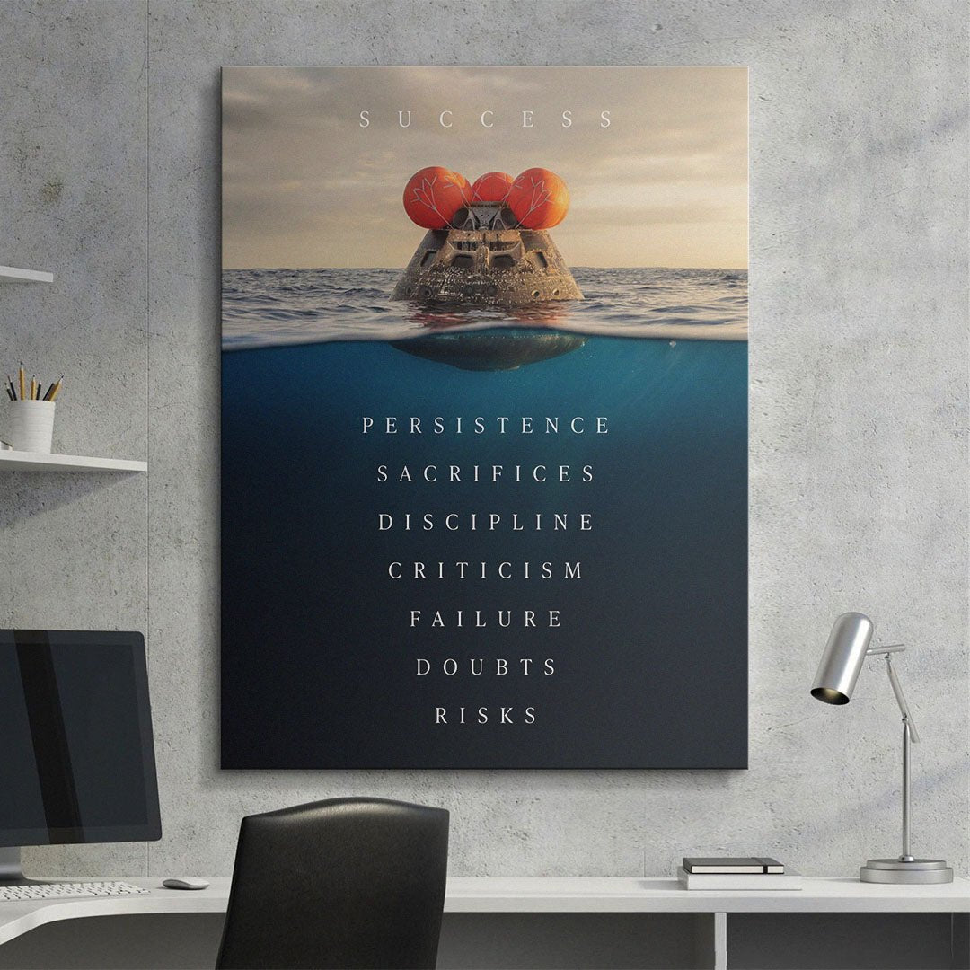 Artemis Success canvas wall art