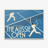 Aussie Open tennis wall art canvas print