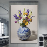 Basketball Vase canvas wall art