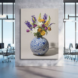 Basketball Vase canvas wall art