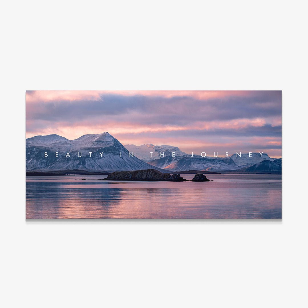Beauty In The Journey canvas wall art