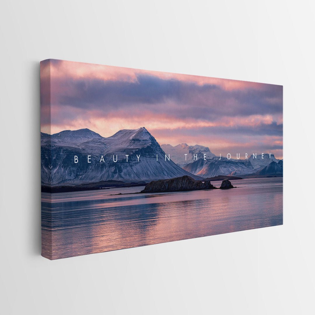 Beauty In The Journey canvas wall art