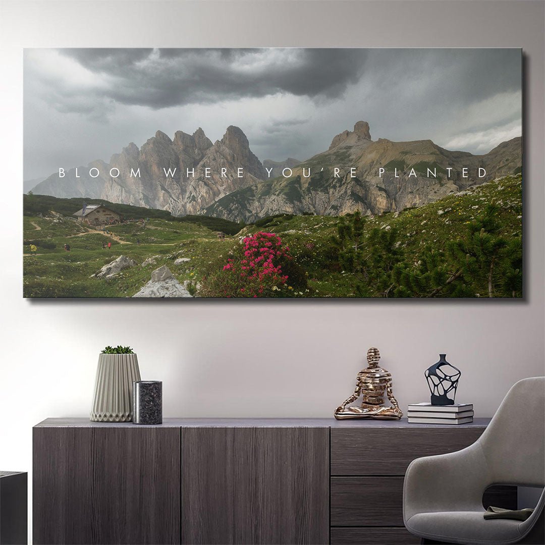 Bloom Where You’re Planted canvas art
