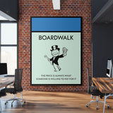Boardwalk canvas wall art