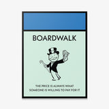 Boardwalk canvas wall art