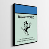 Boardwalk canvas wall art
