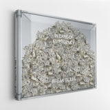 Break Glass canvas wall art