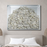 Break Glass canvas wall art