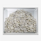 Break Glass canvas wall art