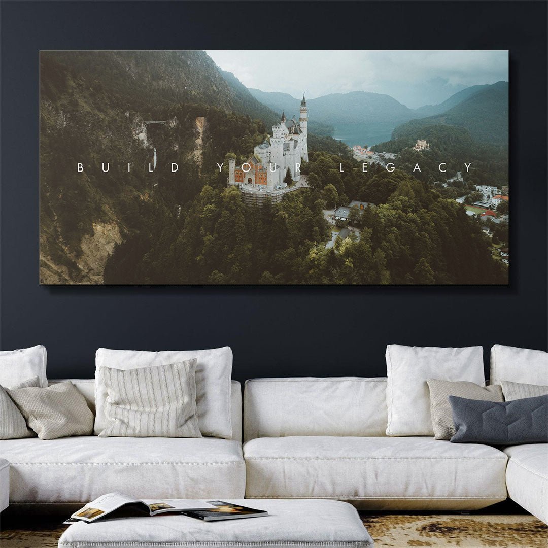 Build Your Legacy canvas wall art