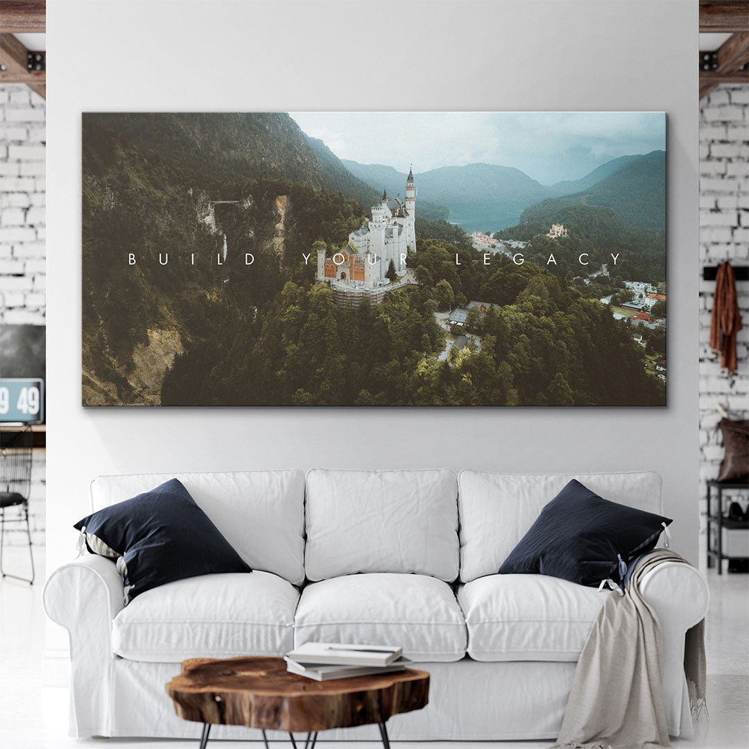 Build Your Legacy canvas wall art