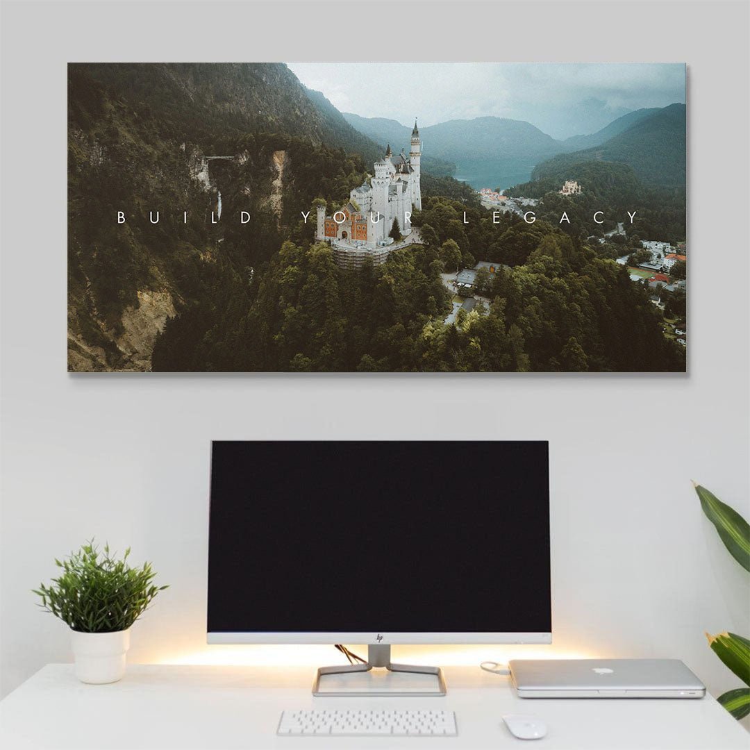 Build Your Legacy canvas wall art