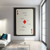 Built Not Given canvas wall art