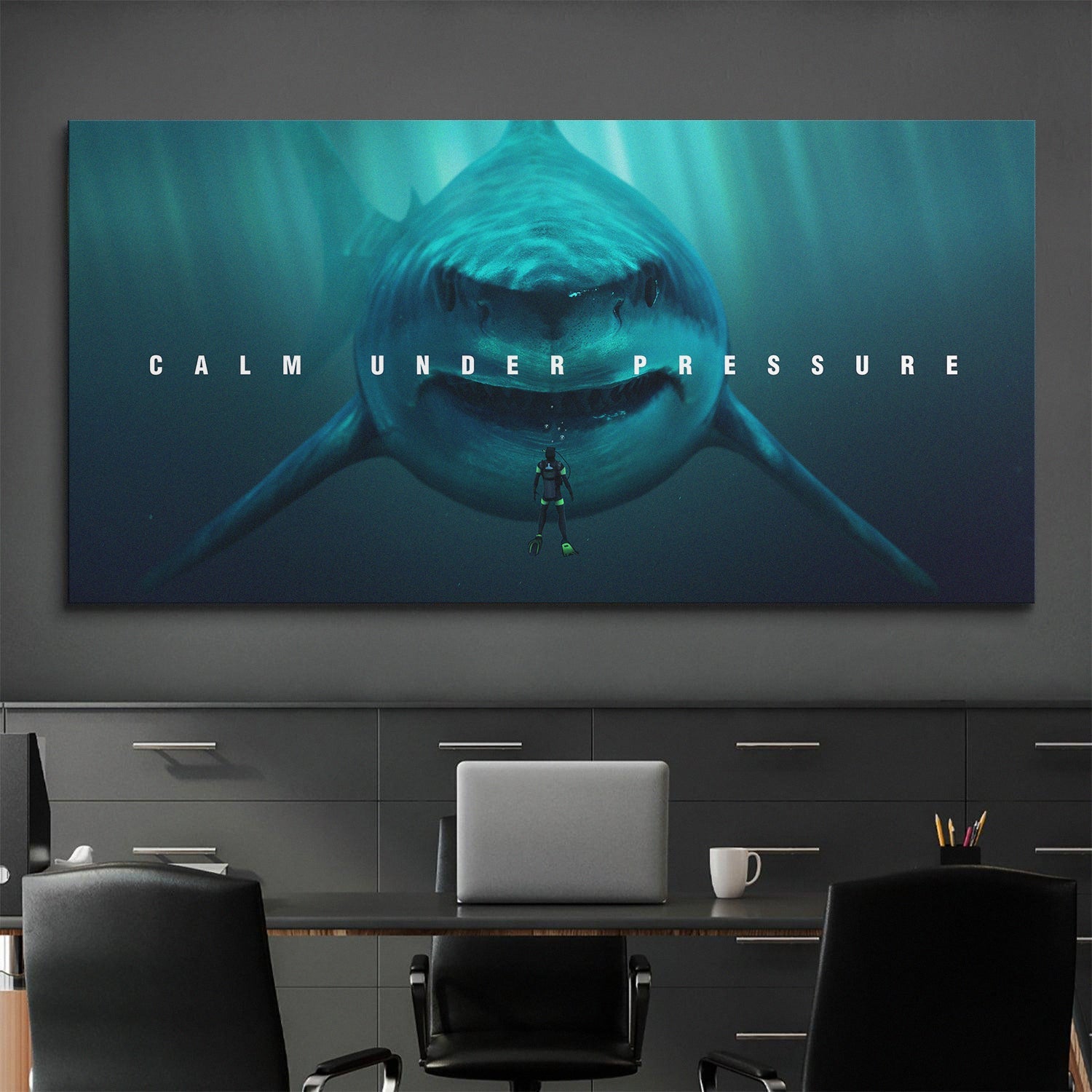 Calm Under Pressure canvas art