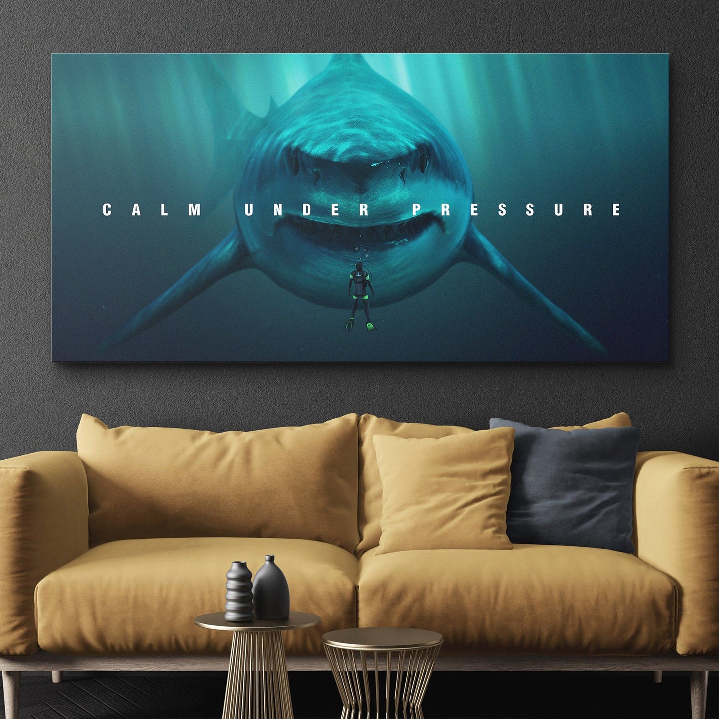 Calm Under Pressure canvas art