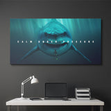Calm Under Pressure canvas wall art