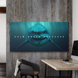 Calm Under Pressure canvas wall art