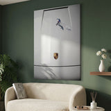 Car Boarding canvas wall art