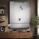 Car Boarding canvas wall art