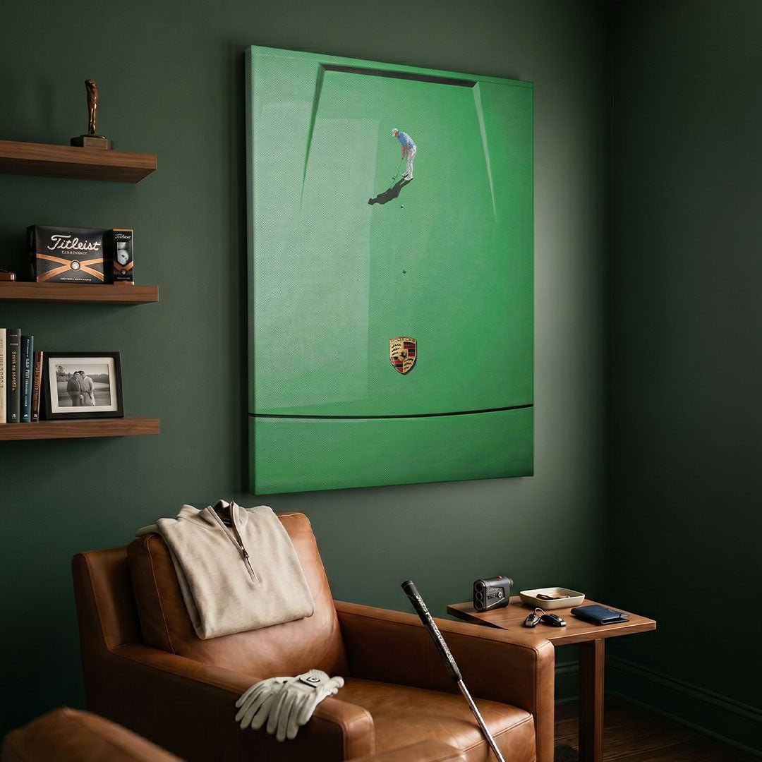 Car Putt canvas wall art