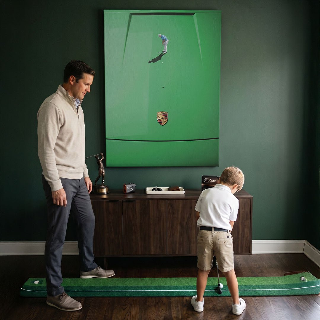 Car Putt canvas wall art