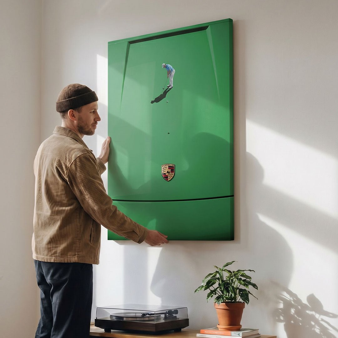 Car Putt canvas wall art