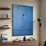 Car Surfing canvas wall art