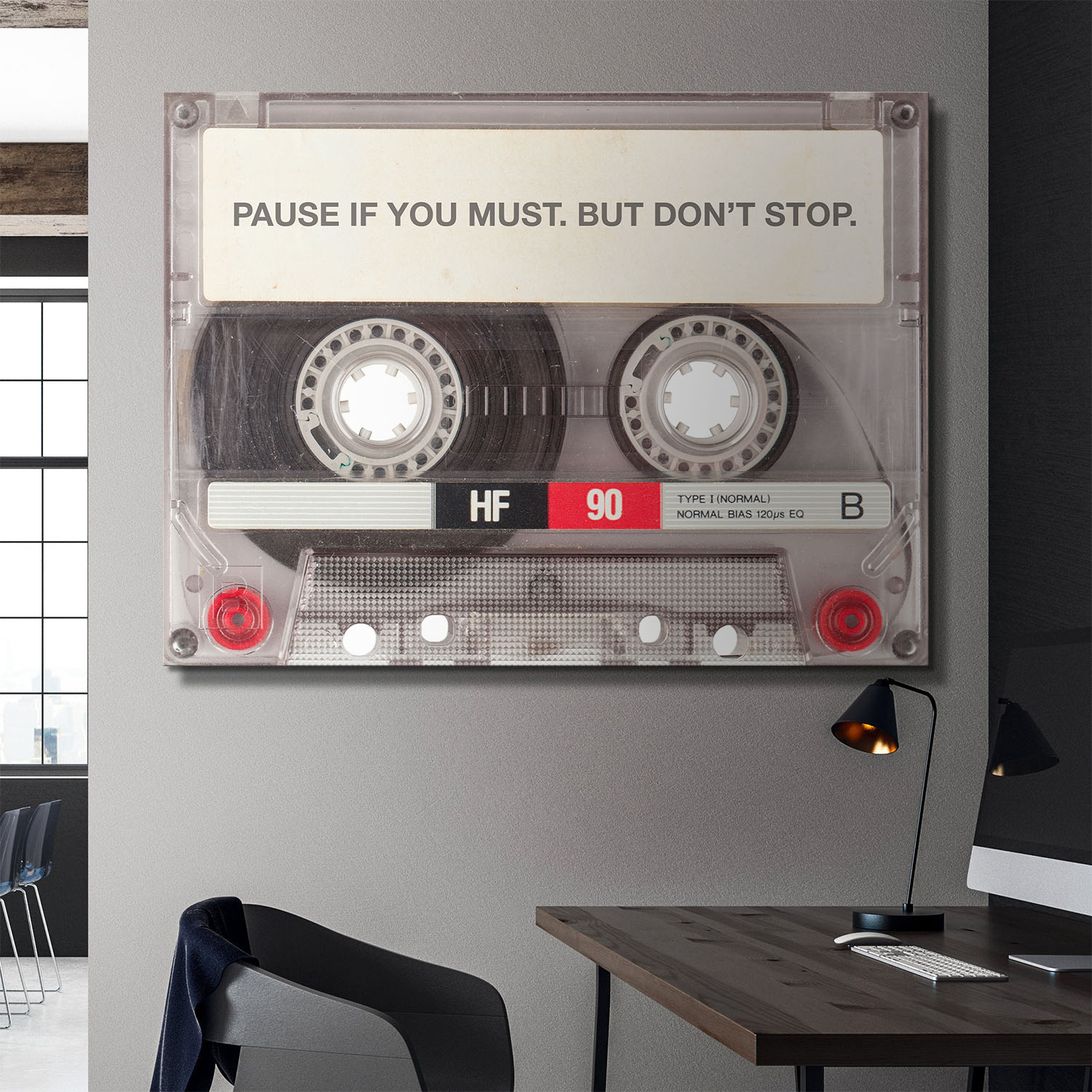 Cassette Set canvas art